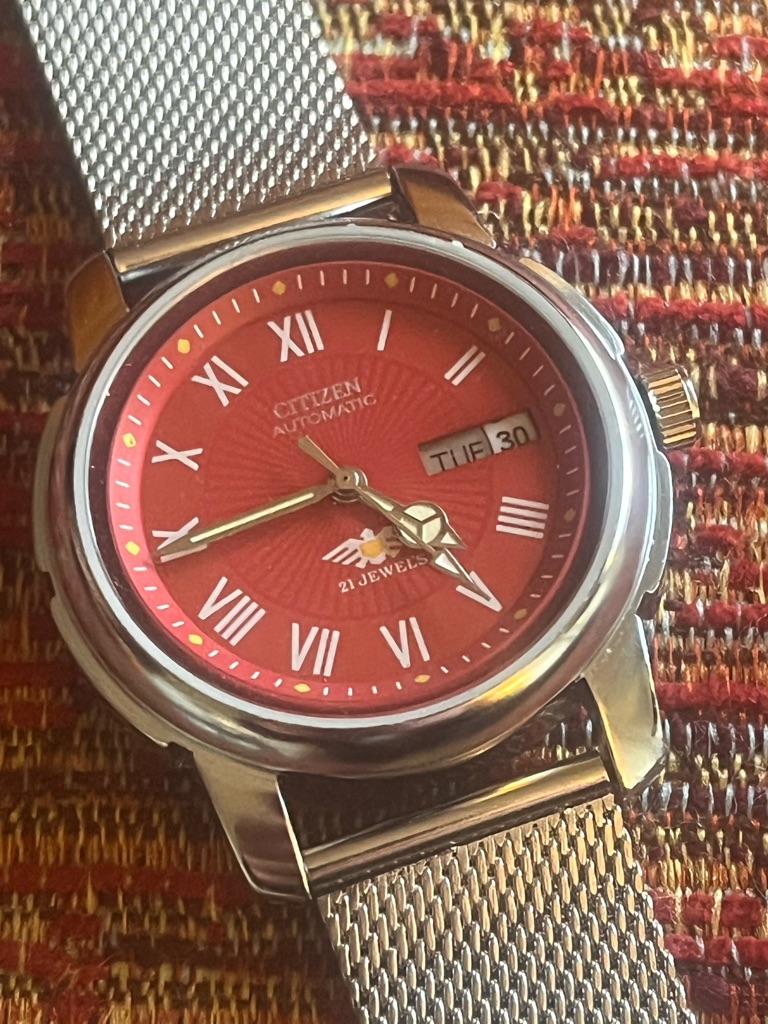 Mens Citizen Automatic Wristwatch